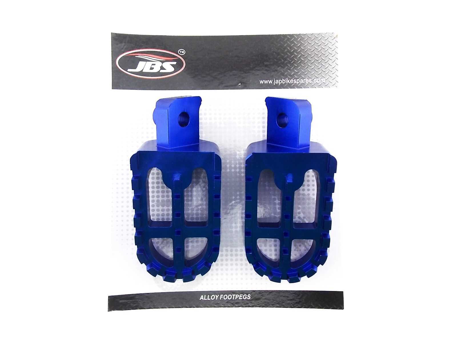 JBS Black Foot Peg Set For Yamaha PW50 1981-2021 – Left & Right Pair