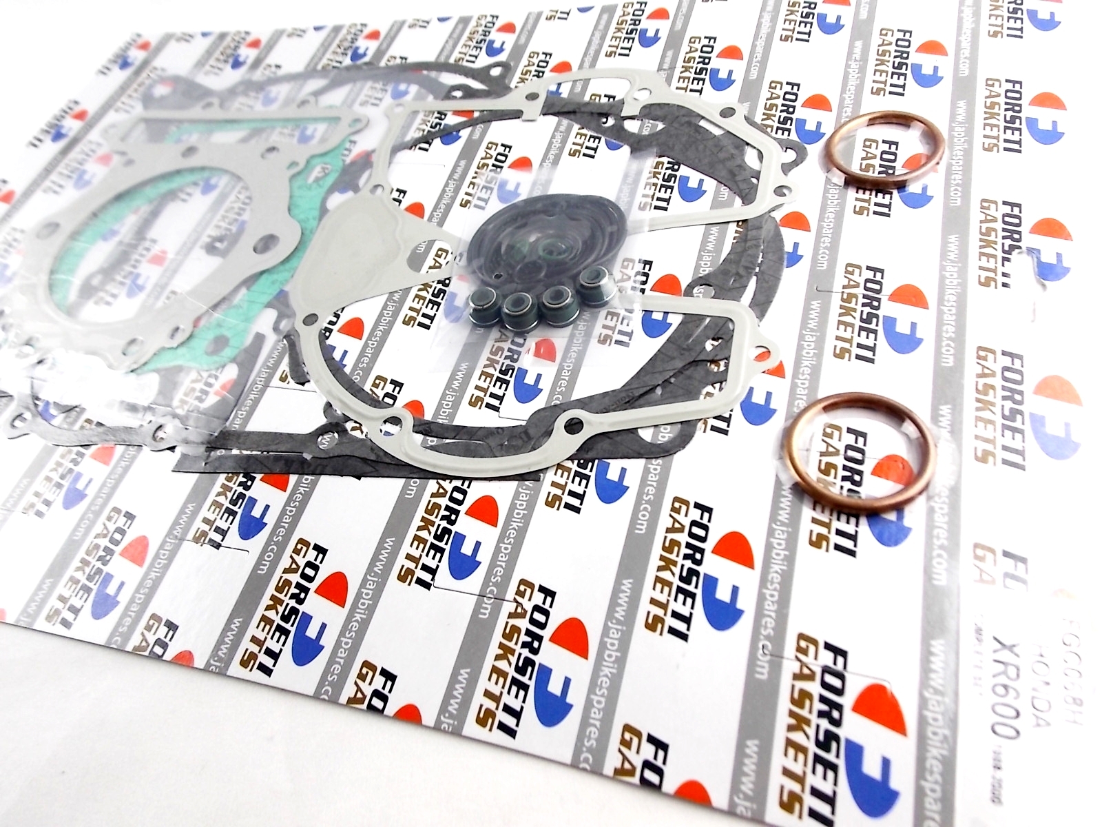 HONDA XR600 8800 FORSETI COMPLETE ENGINE GASKET SET KIT Forseti