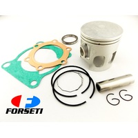 YAMAHA DT175 82-85 0.5mm O/S FORSETI TOP END KIT 66.50mm PISTON RINGS GASKET