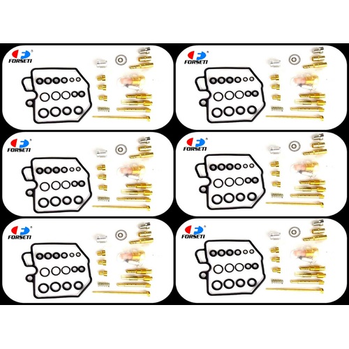 HONDA CBX1000 79-80 FORSETI CARB REPAIR KIT CARBURETOR REBUILD SET OF 6