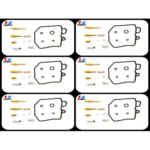 HONDA CBX1000 81-82 FORSETI CARB REPAIR KIT CARBURETOR REBUILD SET OF 6