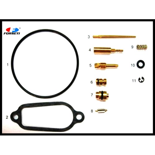 HONDA CB400F 75-77 FORSETI CARB REPAIR KIT CARBURETOR REBUILD