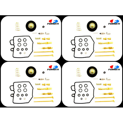 HONDA CB900F BOL D'OR 81-82 FORSETI CARB REPAIR & CUT OFF VALVE KIT SET OF 4