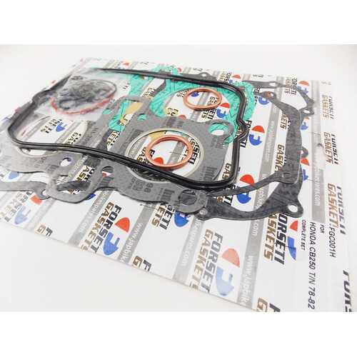 HONDA CB250T TWIN HAWK 78-79 FORSETI COMPLETE ENGINE GASKET SET KIT