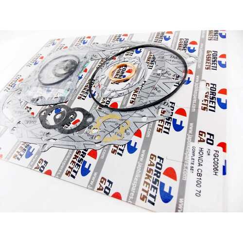 HONDA CL100 72-73 FORSETI COMPLETE ENGINE GASKET SET KIT