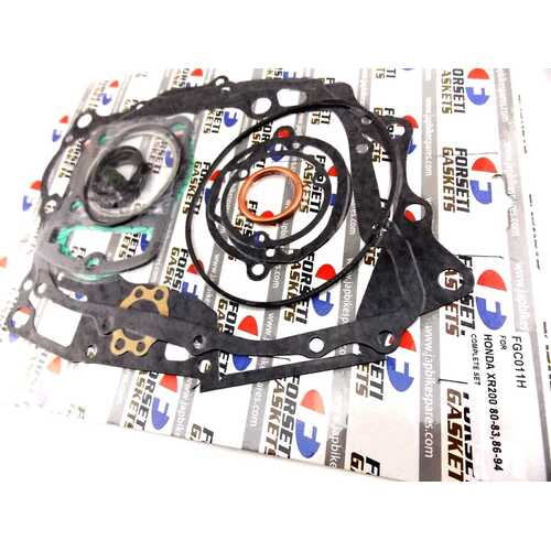 HONDA XR200 80-83 FORSETI COMPLETE ENGINE GASKET SET KIT