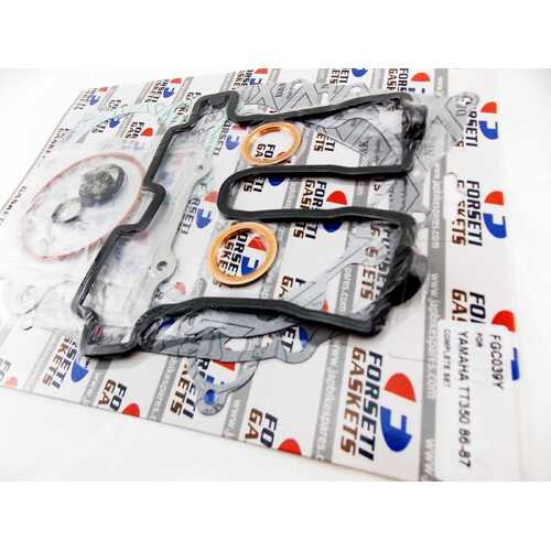 YAMAHA XT350 85-00 FORSETI COMPLETE ENGINE GASKET SET KIT