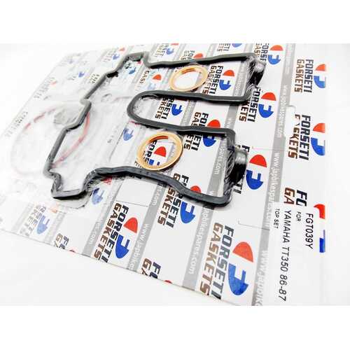YAMAHA XT350 85-00 FORSETI TOP END ENGINE GASKET SET KIT
