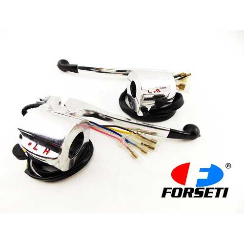 HONDA CL50 61-66 CHROME HANDLEBAR SWITCH BLOCK LEVER HEADLIGHT INDICATOR HORN