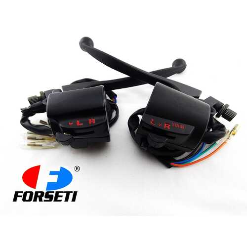 HONDA CL50 61-66 BLACK  HANDLEBAR SWITCH BLOCK LEVER HEADLIGHT INDICATOR HORN