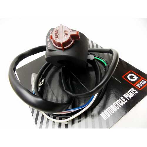 HONDA XLS125 1981 FORSETI R/H HANDLEBAR SWITCH BLOCK KILL HEADLIGHT ON OFF