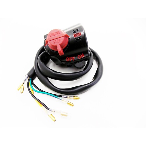 HONDA CB550K 1974 FORSETI THROTTLE START KILL HEADLIGHT HANDLEBAR SWITCH BLOCK ASSEMBLY