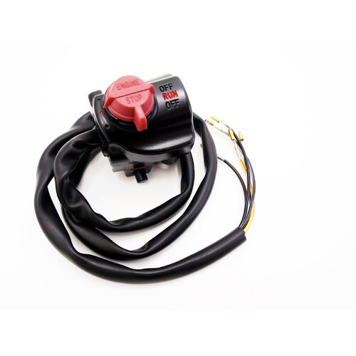 HONDA CB400F 75-77 FORSETI THROTTLE START KILL HANDLEBAR SWITCH BLOCK ASSEMBLY
