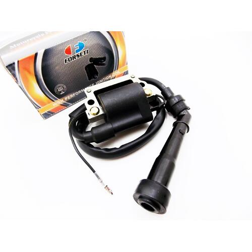 KAWASAKI KLR250 84-05 FORSETI IGNITION COIL SPARK PLUG CAP ASSEMBLY