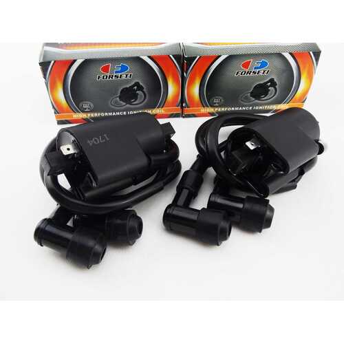 YAMAHA XJ900S DIVERSION 95-02 FORSETI IGNITION COIL SPARK PLUG CAP ASSEMBLY x 2