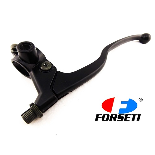 HONDA STYLE 7/8" 22MM BLACK CLUTCH LEVER ASSEMBLY BRACKET PERCH MIRROR MOUNT