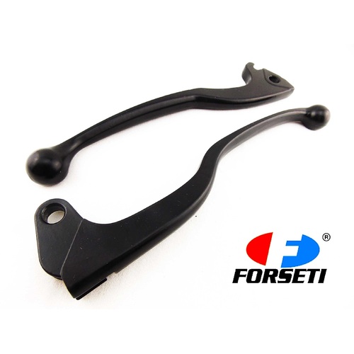 YAMAHA YBR125 05-15 BLACK FRONT BRAKE & CLUTCH LEVER SET PAIR