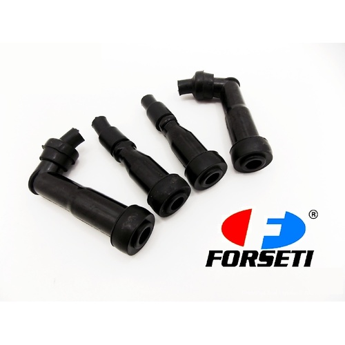KAWASAKI KZ650B 77-79 FORSETI SPARK PLUG CAP ASSEMBLY SET OF 4