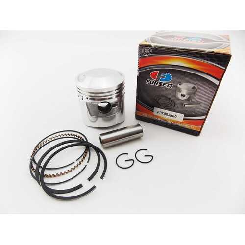 HONDA CM91 66-69 0.5mm O/S FORSETI PISTON KIT 50.5mm RINGS PIN CLIPS