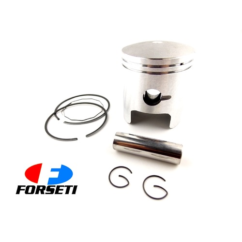 SUZUKI TC185 74-77 0.5mm O/S FORSETI PISTON KIT 64.5mm RINGS PIN CLIPS