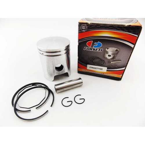 YAMAHA PW80 83-12 0.5mm O/S FORSETI PISTON KIT 47.5mm RINGS PIN CLIPS
