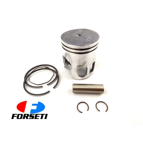 YAMAHA ZUMA 50 89-90 1.00mm O/S FORSETI PISTON KIT 41mm RINGS PIN CLIPS