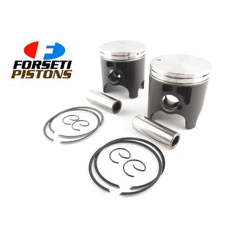 SUZUKI TV250 WOLF 88-90 STD FORSETI PISTON SET 56mm RINGS PIN CLIPS VJ21