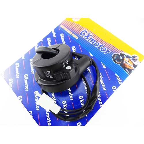 COYOTE G80T GXMOTOR THROTTLE HOUSING KILL SWITCH ASSEMBLY