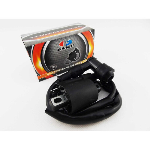 KAWASAKI KX100 95-14 FORSETI IGNITION COIL SPARK PLUG CAP ASSEMBLY