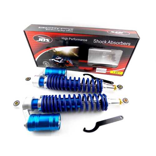 HONDA XL185 400mm JBS REAR AIR NITROGEN CELL SHOCK ABSORBERS BB