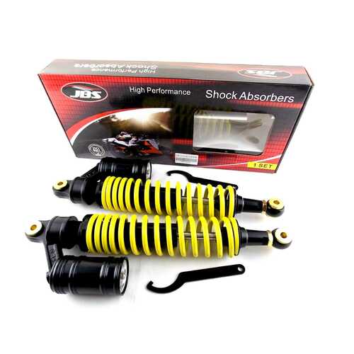 YAMAHA YFM700 RAPTOR 400mm JBS FRONT AIR NITROGEN SHOCK ABSORBERS ATV QUAD BY