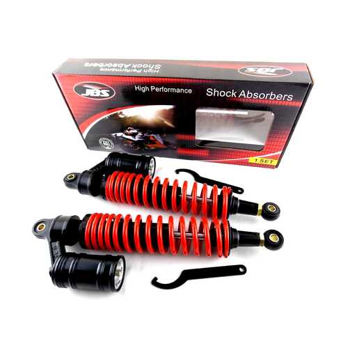 SUZUKI PE400 400mm JBS REAR AIR NITROGEN CELL SHOCK ABSORBERS PE400 R
