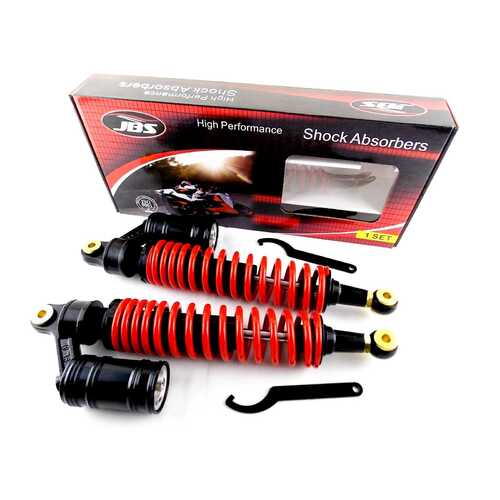 YAMAHA YFS200 BLASTER 88-06 400mm JBS FRONT AIR NITROGEN CELL SHOCK ABSORBERS R