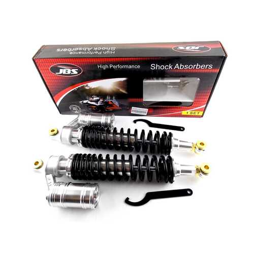 HONDA TRX450R 400mm JBS FRONT AIR NITROGEN CELL SHOCK ABSORBERS ATV QUAD SB