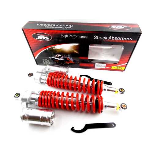 SUZUKI PE400 400mm JBS REAR AIR NITROGEN CELL SHOCK ABSORBERS PE400 SR