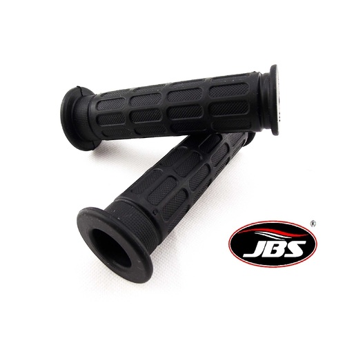 HONDA VT500 83-84 JBS BLACK HAND GRIP SET LEFT RIGHT PAIR HANDLEBAR GRIPS