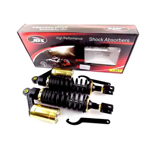 SUZUKI RE5 335mm JBS REAR AIR NITROGEN CELL SHOCK ABSORBERS G