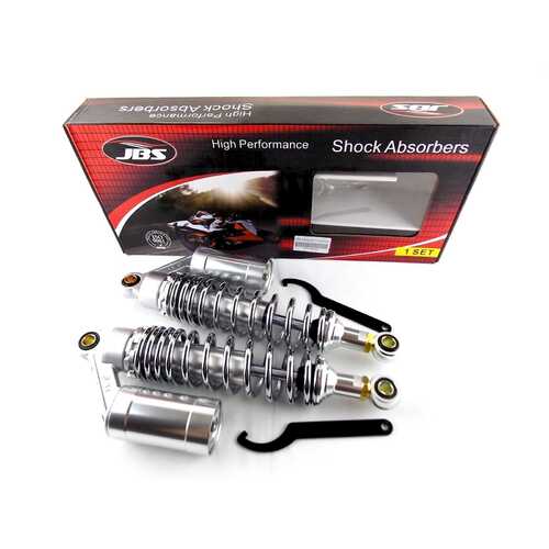 YAMAHA DT100 320mm JBS REAR AIR NITROGEN CELL SHOCK ABSORBERS SC