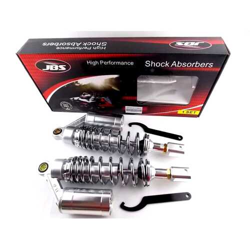 HONDA SL350 335mm JBS REAR AIR NITROGEN CELL SHOCK ABSORBERS SC