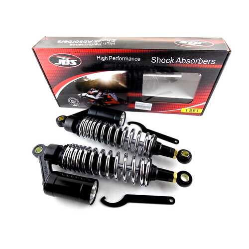 KAWASAKI ZL900 ELIMINATOR 340mm JBS REAR AIR NITROGEN CELL SHOCK ABSORBERS BC