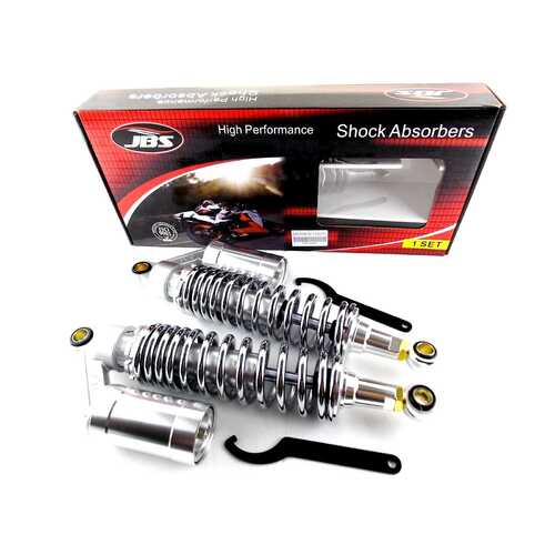 KAWASAKI KX250 340mm JBS REAR AIR NITROGEN CELL SHOCK ABSORBERS SC