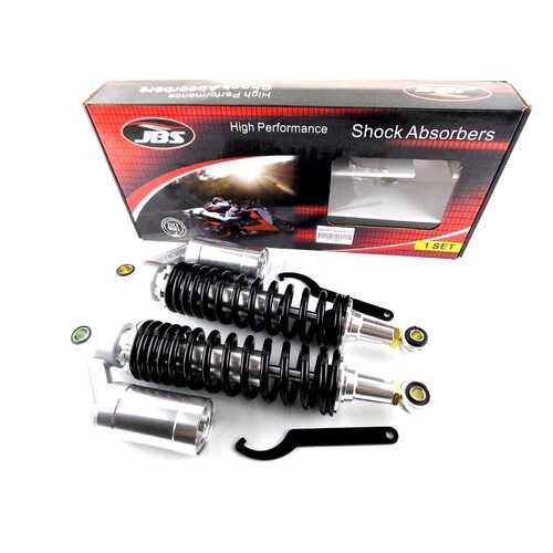 KAWASAKI Z1 347mm JBS REAR AIR NITROGEN CELL SHOCK ABSORBERS KZ Z 900 SB