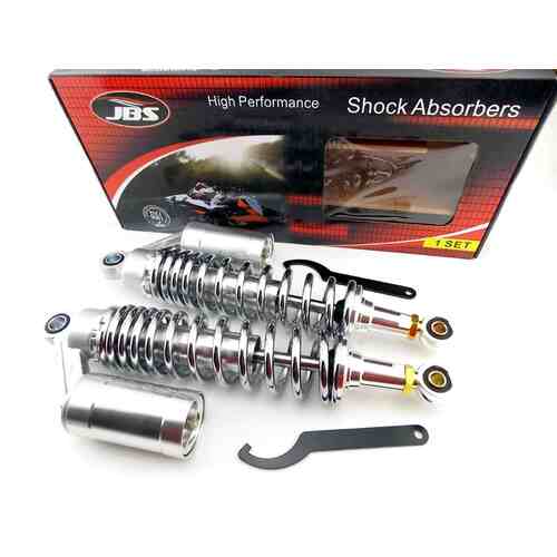 KAWASAKI ZR550 ZEPHYR 347mm JBS REAR AIR NITROGEN CELL SHOCK ABSORBERS SC