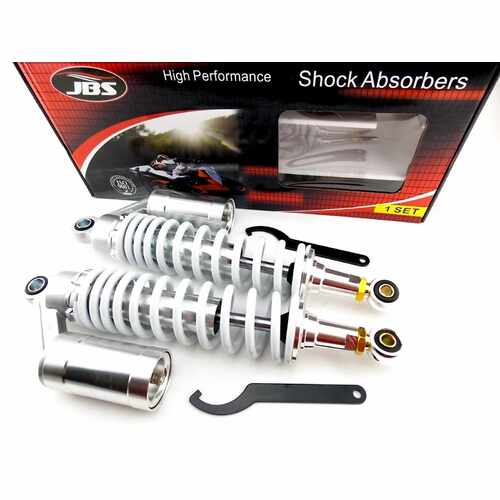 KAWASAKI Z1 347mm JBS REAR AIR NITROGEN CELL SHOCK ABSORBERS KZ Z 900 SW