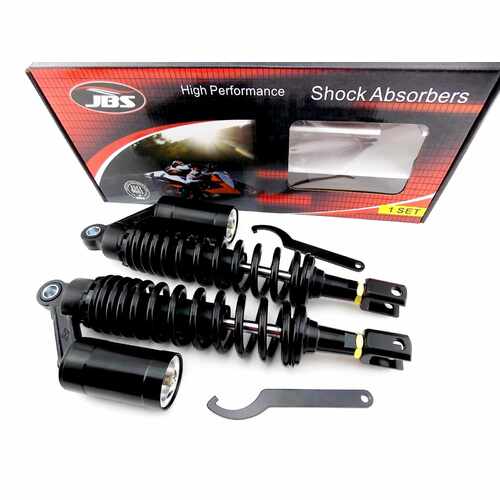 HONDA CB1100R DOHC 365mm JBS REAR AIR NITROGEN CELL SHOCK ABSORBERS BLK