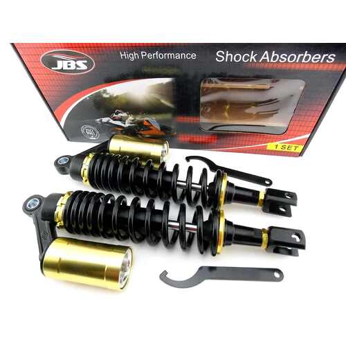 HONDA CB750F DOHC 365mm JBS REAR AIR NITROGEN CELL SHOCK ABSORBERS G