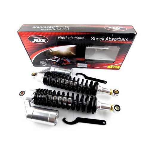 HONDA XL250K 365mm JBS REAR AIR NITROGEN CELL SHOCK ABSORBERS SB