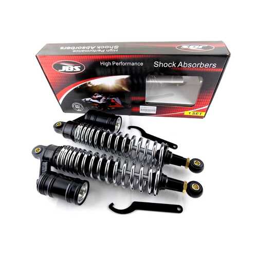 SUZUKI RM370 380mm JBS REAR AIR NITROGEN CELL SHOCK ABSORBERS BC