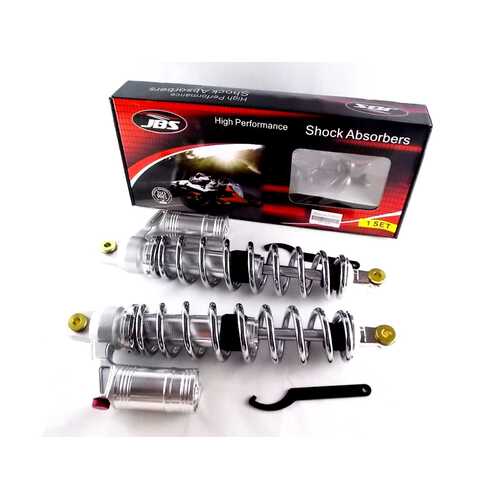 YAMAHA RHINO 450 06-09 395mm JBS FRONT AIR NITROGEN CELL SHOCK ABSORBERS SC