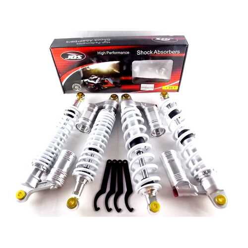 YAMAHA RHINO 660 COMPLETE JBS FRONT & REAR SET NITROGEN CELL SHOCK ABSORBERS SW